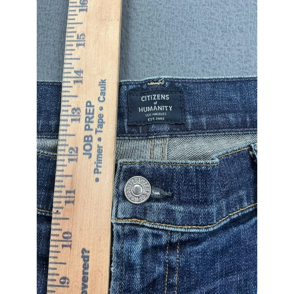 Citizens Of Humanity Core Slim Straight‎ Jeans Mens 40x31 Med Wash Stretch Denim